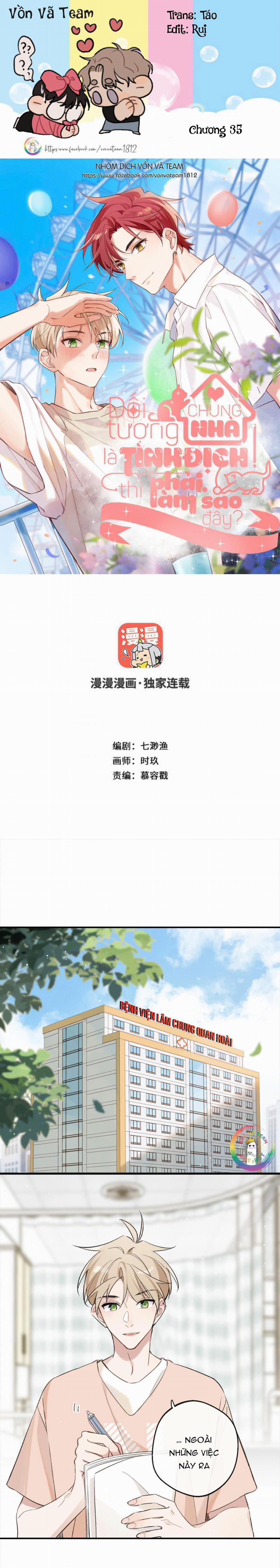 Đối Tượng Chung Nhà Là Tình Địch Thì Phải Làm Sao? (END) 35 trang 0