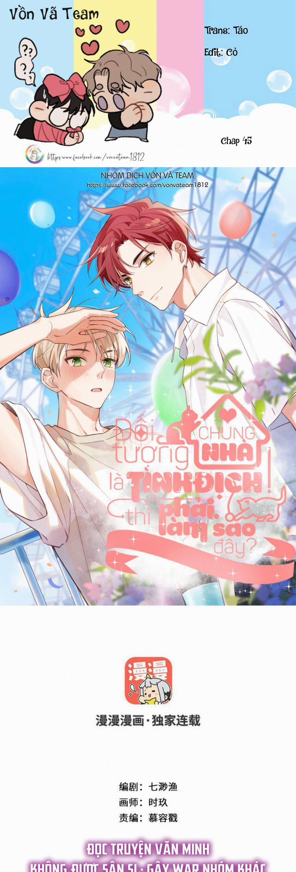 Đối Tượng Chung Nhà Là Tình Địch Thì Phải Làm Sao? (END) 45 trang 0