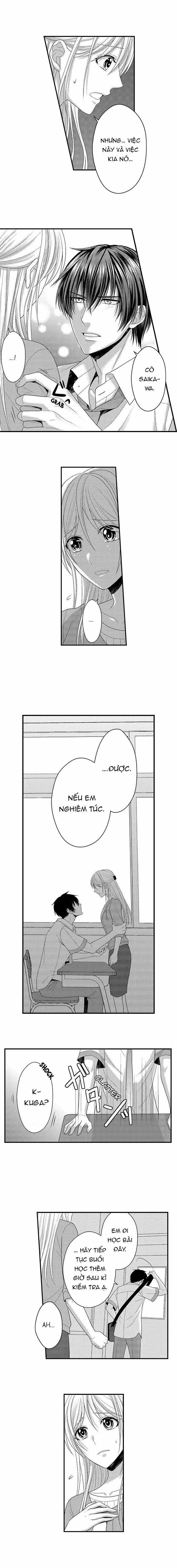 Đối Tượng Xem Mắt Là Học Sinh Của Tôi Và Còn Là Một Đứa Trẻ Ngỗ Nghịch 8.3 trang 1