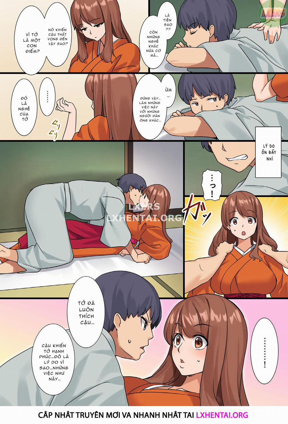 Doing it at a Hotspring Hoe-tel Oneshot trang 14