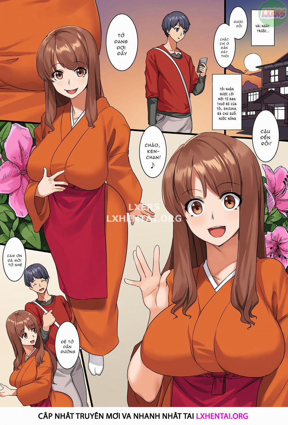 Doing it at a Hotspring Hoe-tel Oneshot trang 4