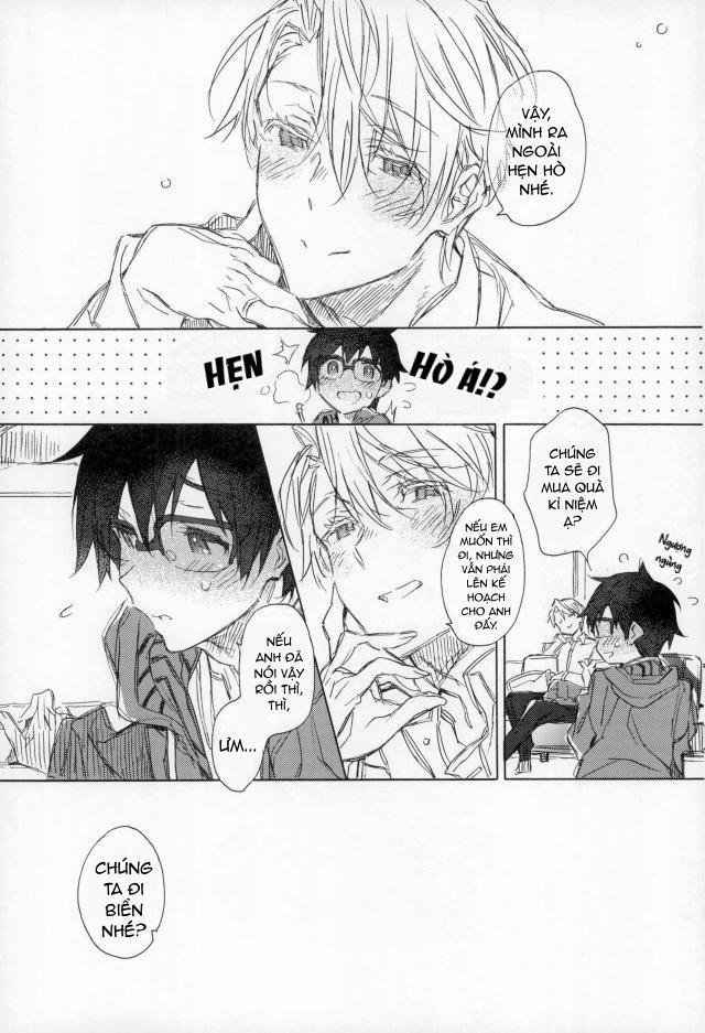 Động Oneshot Yaoi Nhà Thỏ 16 trang 4