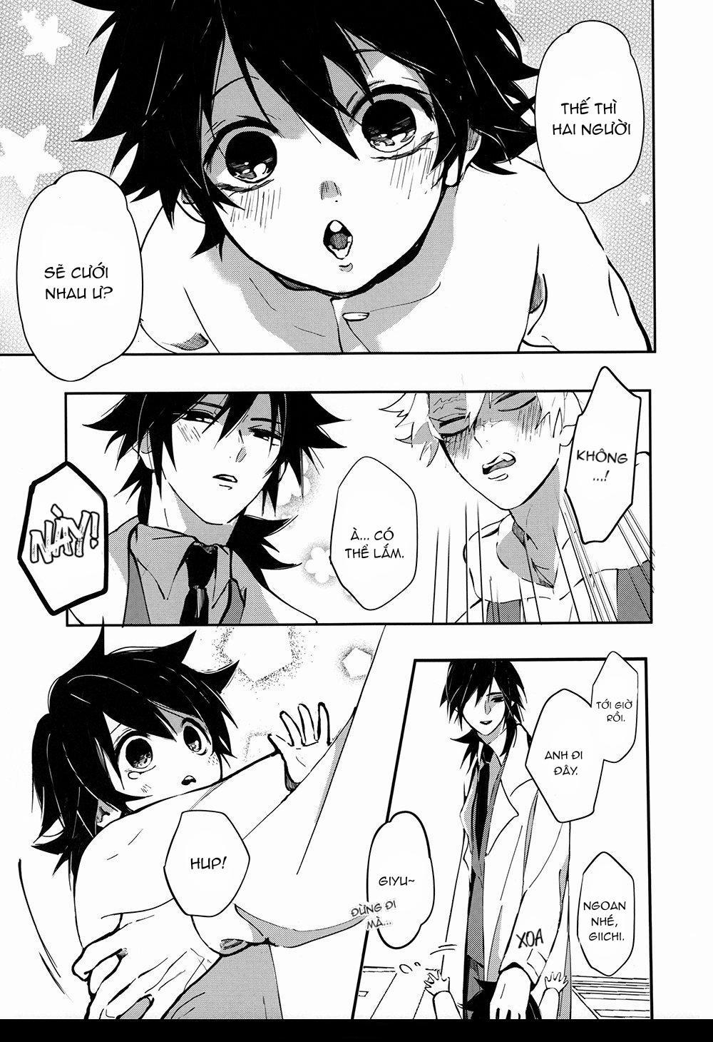 Động Oneshot Yaoi Nhà Thỏ 40 trang 28