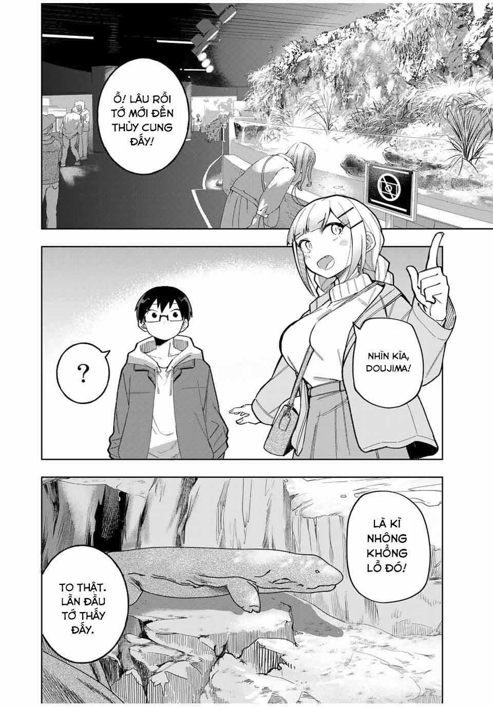 Doujima-kun Wa Doujinai 0 0 Đi thủy cung với Doujima trang 4