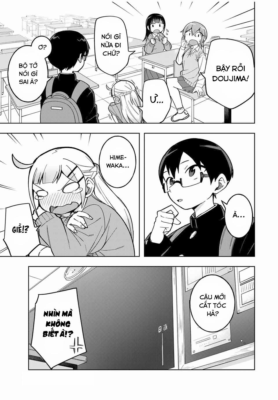 Doujima-kun Wa Doujinai 0 0 Doujima và kiểu tóc trang 15