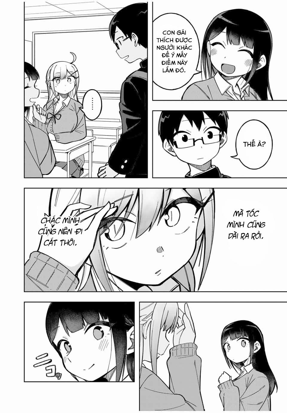 Doujima-kun Wa Doujinai 0 0 Doujima và kiểu tóc trang 4
