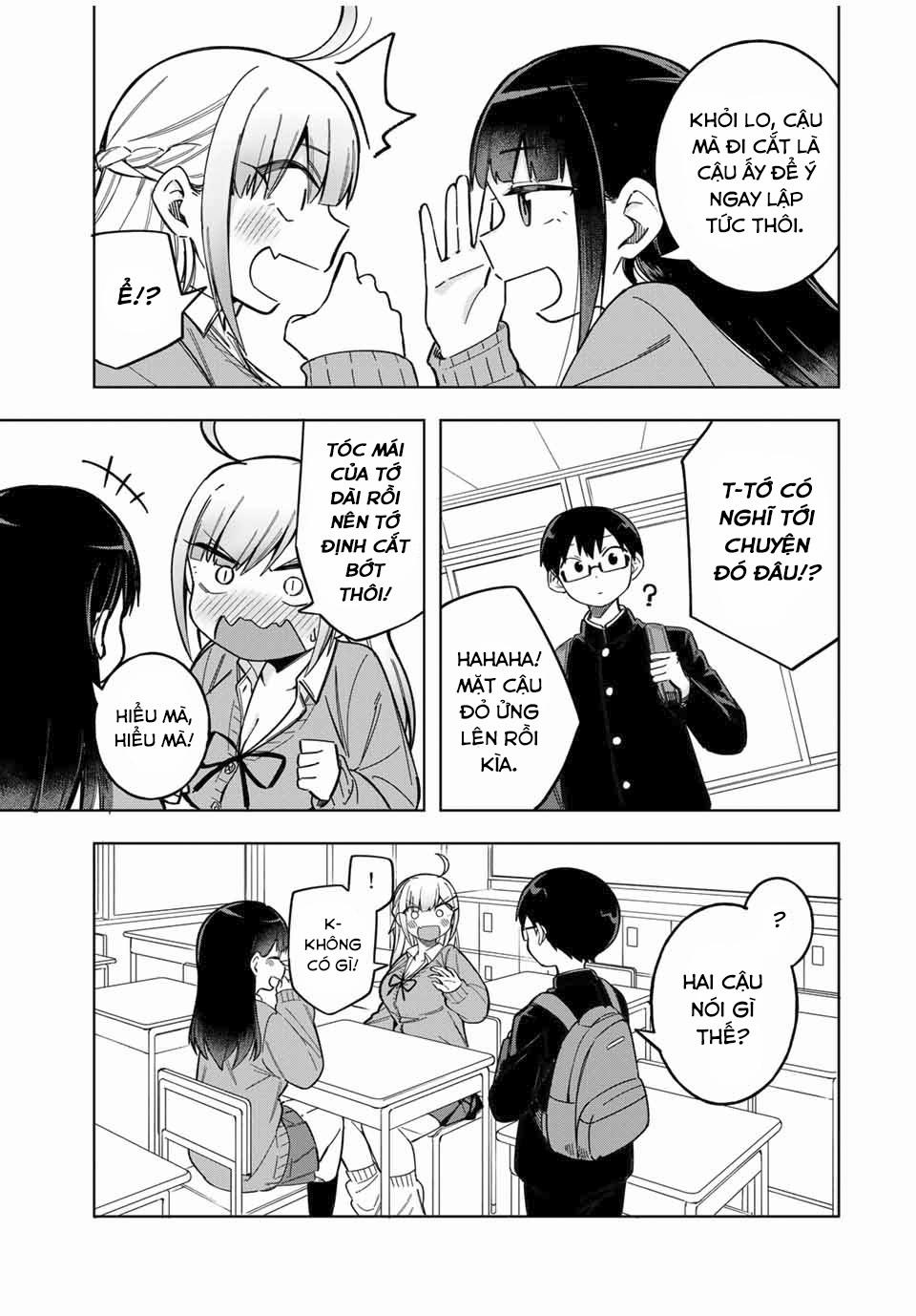 Doujima-kun Wa Doujinai 0 0 Doujima và kiểu tóc trang 5