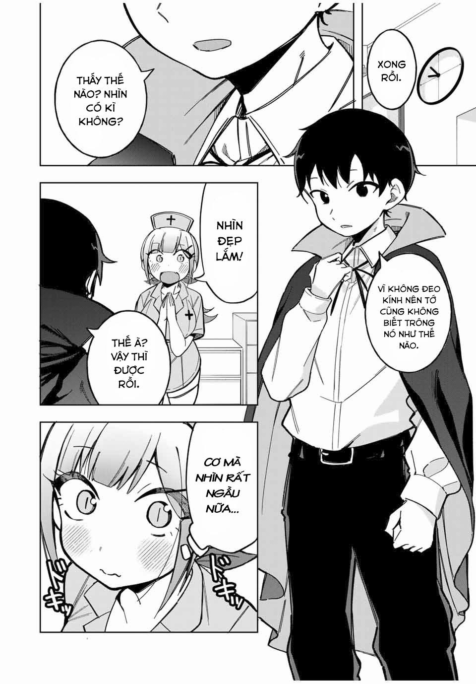 Doujima-kun Wa Doujinai 0 0 Halloween cùng Doujima trang 12