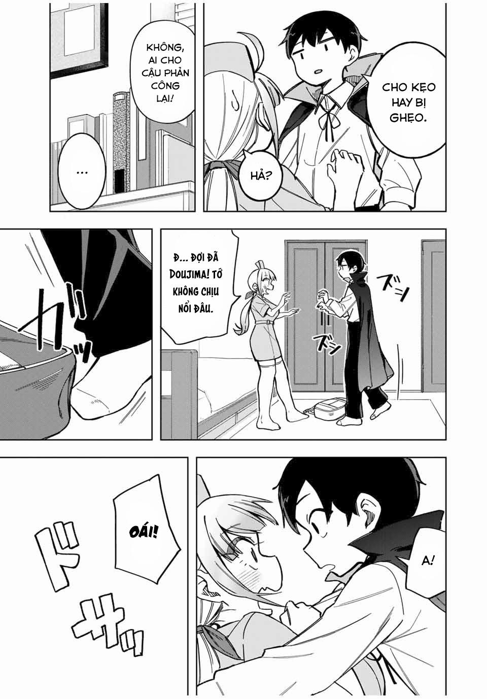 Doujima-kun Wa Doujinai 0 0 Halloween cùng Doujima trang 15
