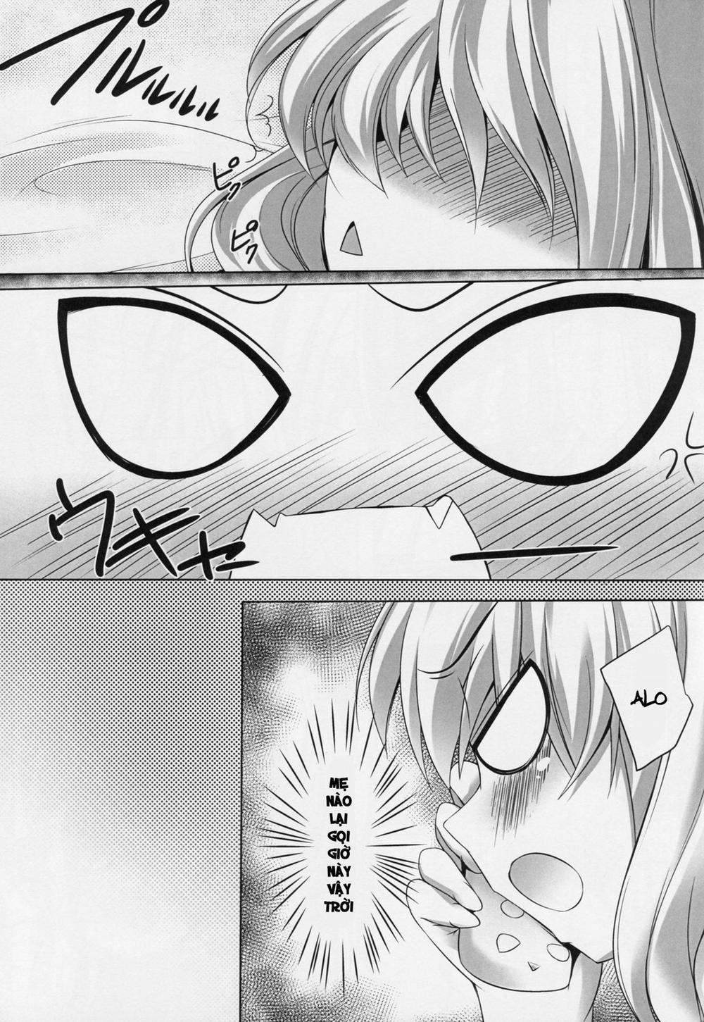 Doujinshi Hentai của Trang Sally 0 Beloved Lover (Sono Hanabira Ni Kuchizuke Wo) trang 4