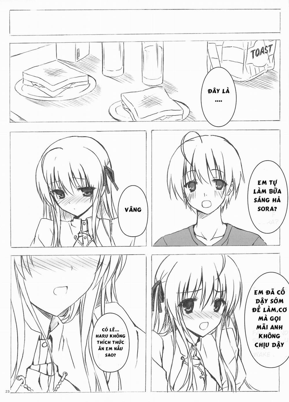 Doujinshi Hentai của Trang Sally 0 Sora No Omocha (Yosuga No Sora) trang 22