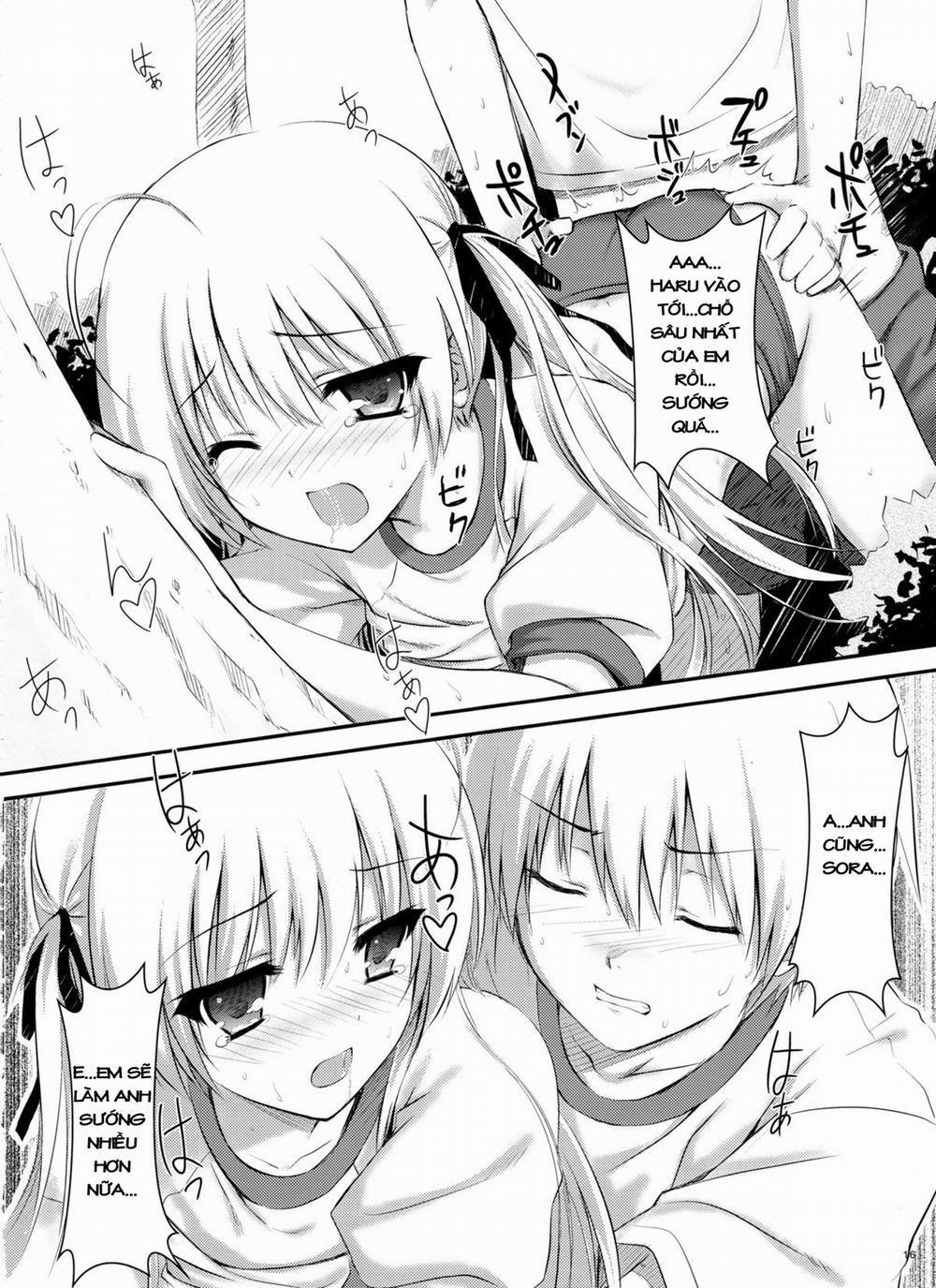 Doujinshi Hentai của Trang Sally 0 Sora No Shitade (Yosuga No Sora) trang 16