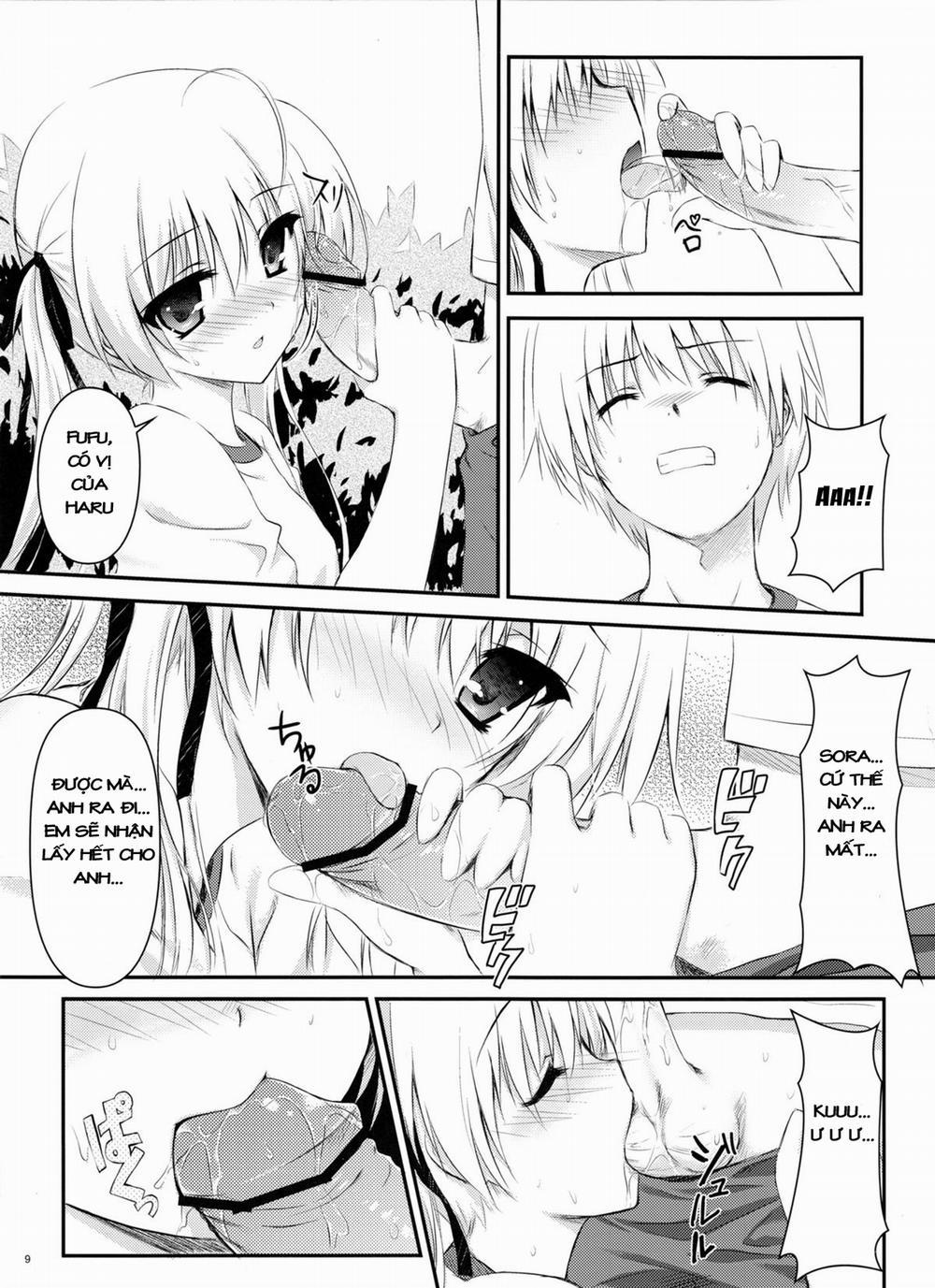 Doujinshi Hentai của Trang Sally 0 Sora No Shitade (Yosuga No Sora) trang 9