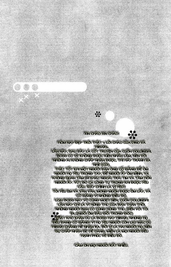 [Doujinshi KHR] D18 Rigenerare (Allodola xxx) 2 Rigenerare 0 trang 5