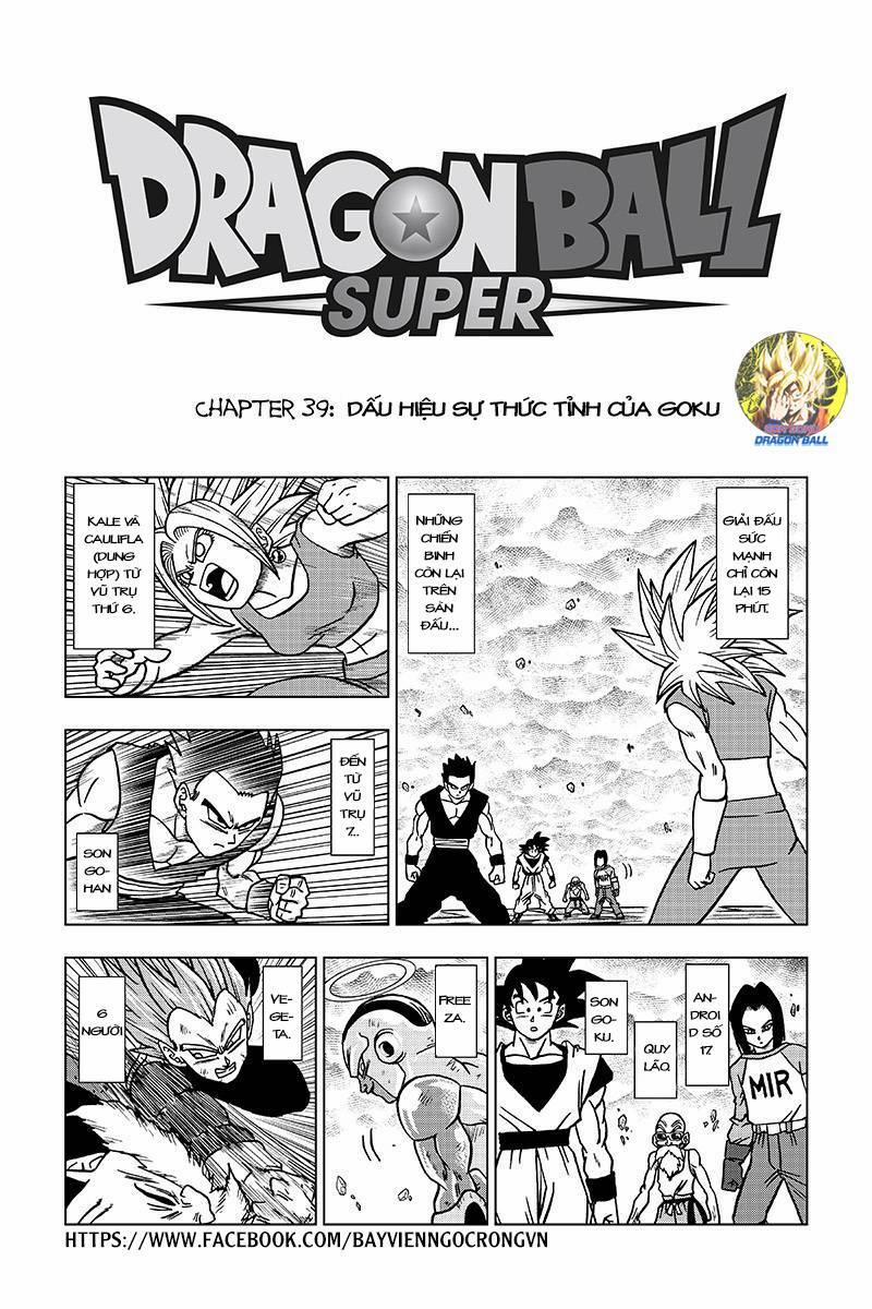 Dragon Ball Super 39 trang 0