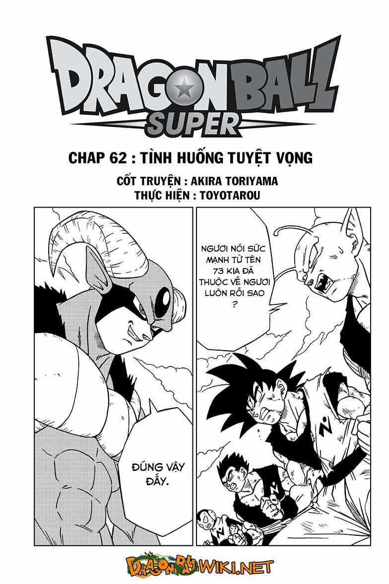 Dragon Ball Super 62 trang 1