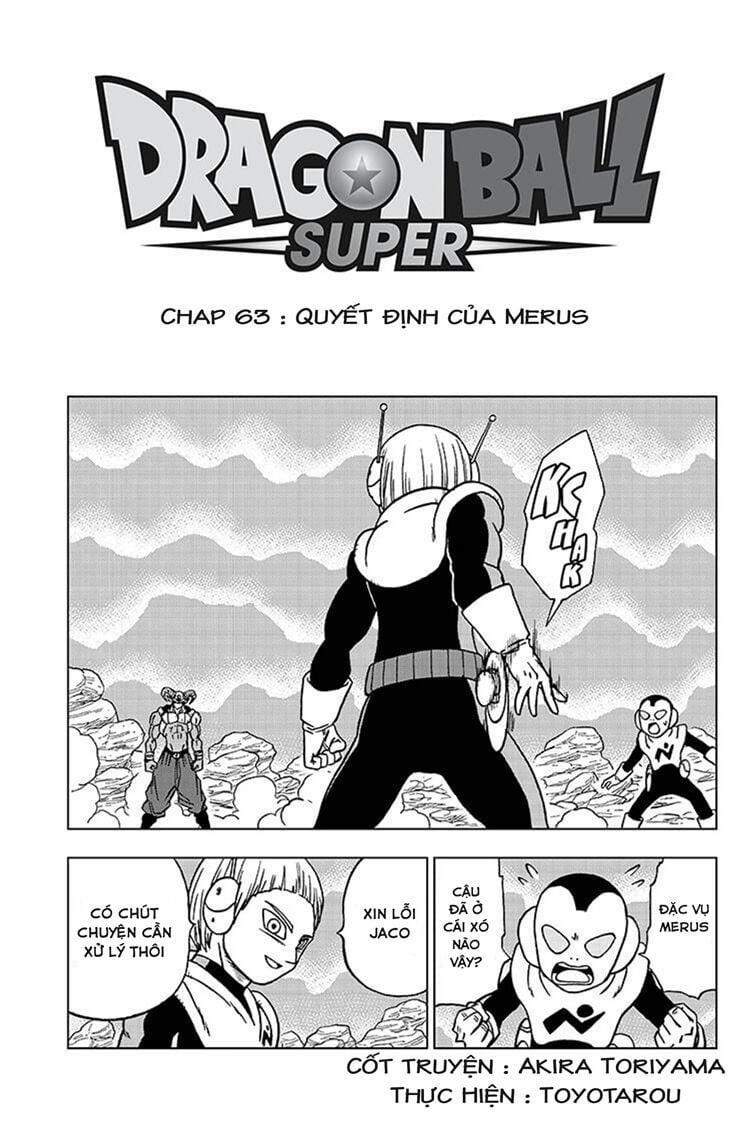 Dragon Ball Super 63 trang 1