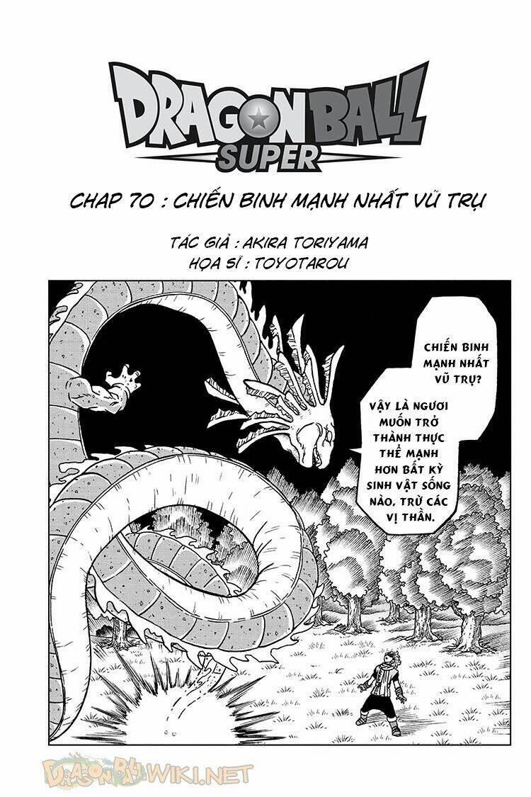 Dragon Ball Super 70 trang 0