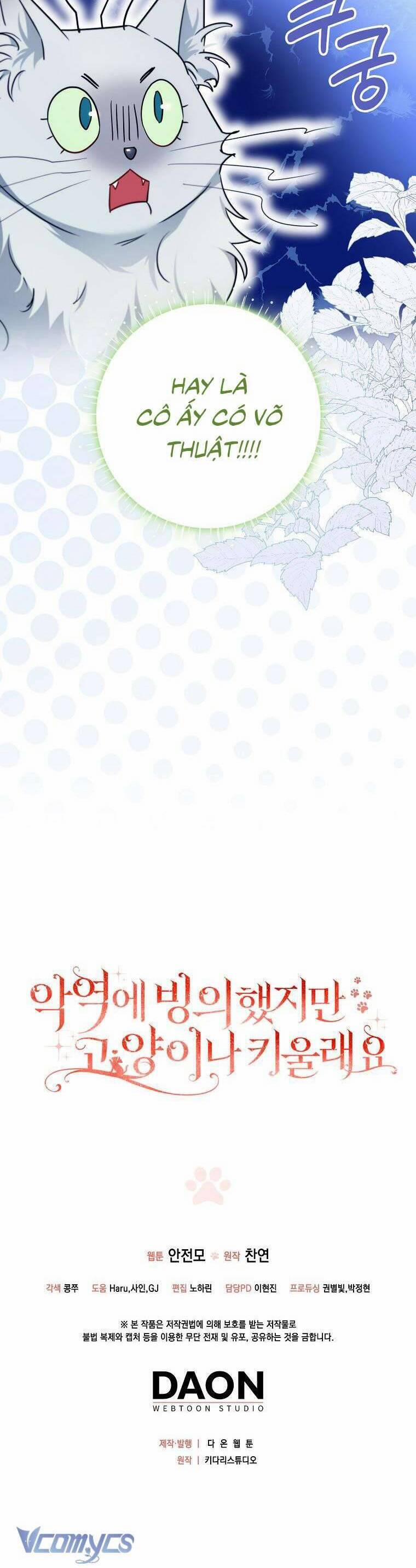 Dù Là Ác Nữ Nhưng Tôi Vẫn Phải Chăm Sóc Mèo 12 trang 37