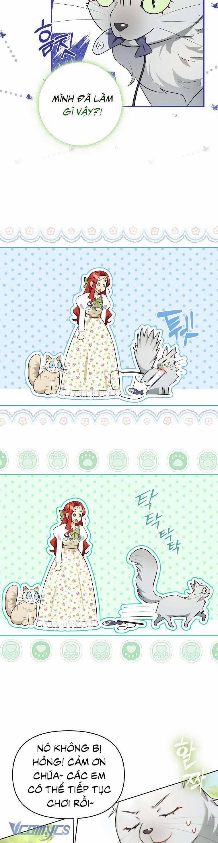 Dù Là Ác Nữ Nhưng Tôi Vẫn Phải Chăm Sóc Mèo 17 trang 24