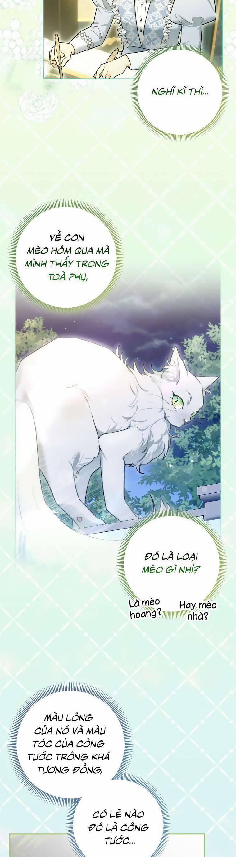 Dù Là Ác Nữ Nhưng Tôi Vẫn Phải Chăm Sóc Mèo 8 trang 24