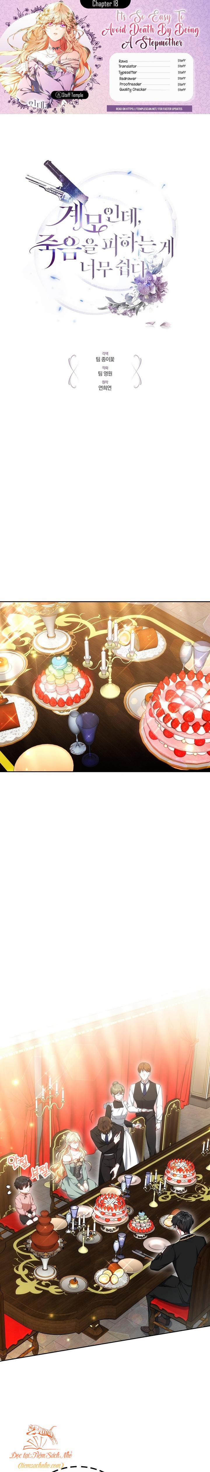 Dù Là Mẹ Kế Nhưng Tôi Thoát Khỏi Cái Chết Rất Dễ Dàng 18 trang 1