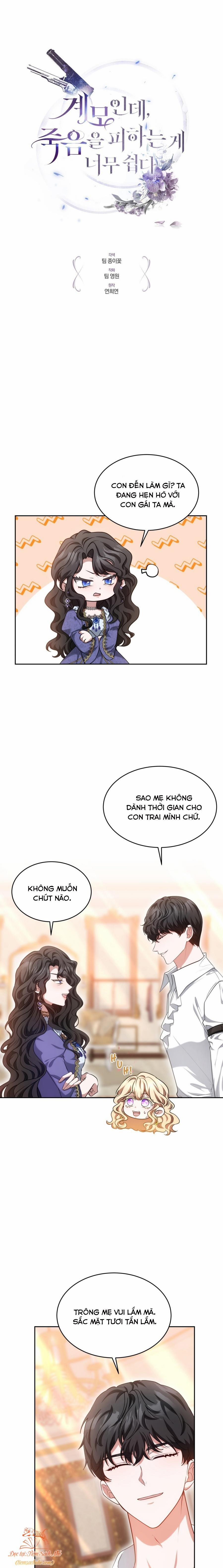 Dù Là Mẹ Kế Nhưng Tôi Thoát Khỏi Cái Chết Rất Dễ Dàng 28 trang 1