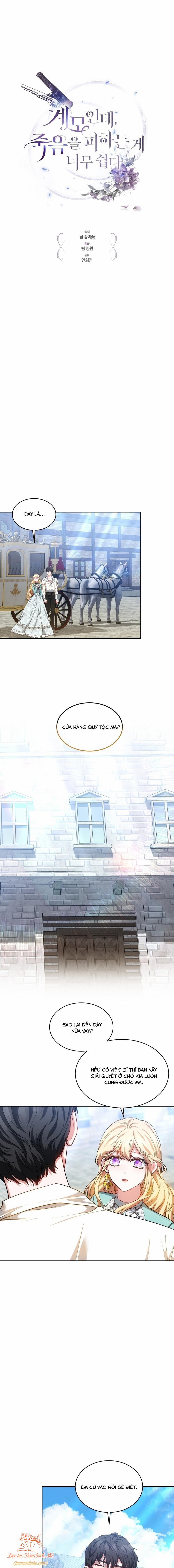 Dù Là Mẹ Kế Nhưng Tôi Thoát Khỏi Cái Chết Rất Dễ Dàng 29 trang 1