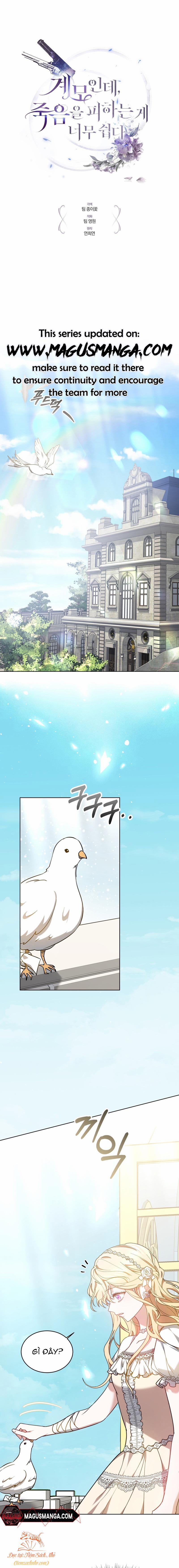 Dù Là Mẹ Kế Nhưng Tôi Thoát Khỏi Cái Chết Rất Dễ Dàng 8 trang 1