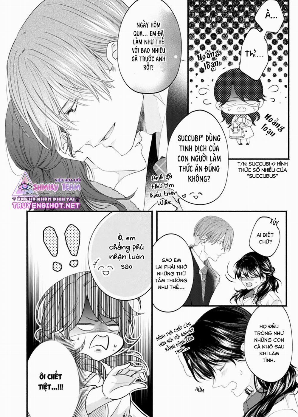Dù Là Một Succubus, Ấy Vậy Mà Ta Lại Bị Một Con Người Làm Đến Oà Khóc 1 trang 32
