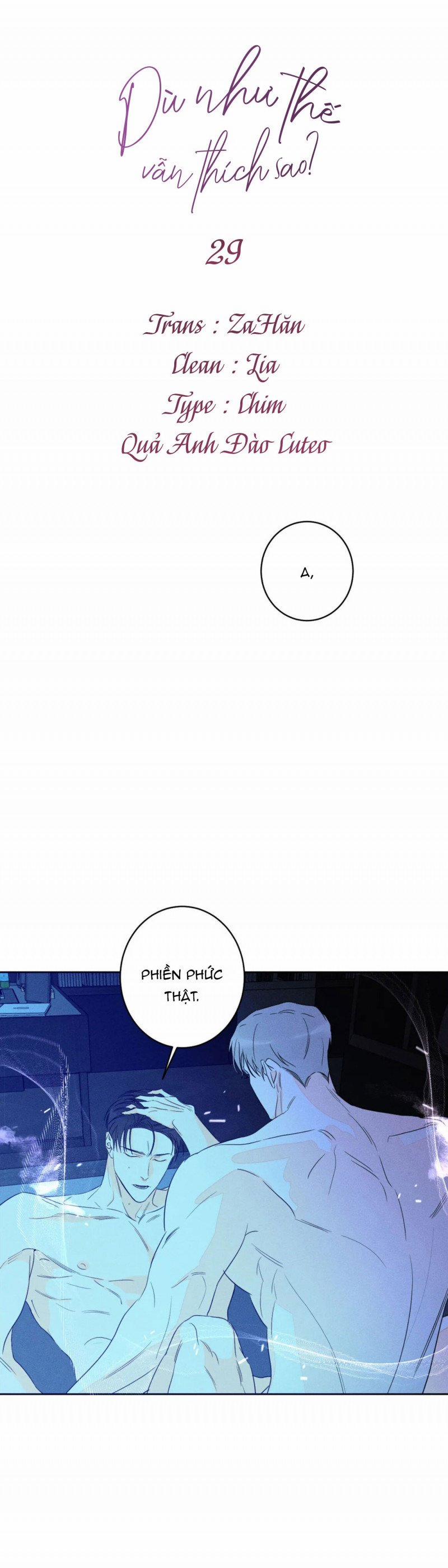 Dù Như Thế Vẫn Thích Sao 29 trang 0