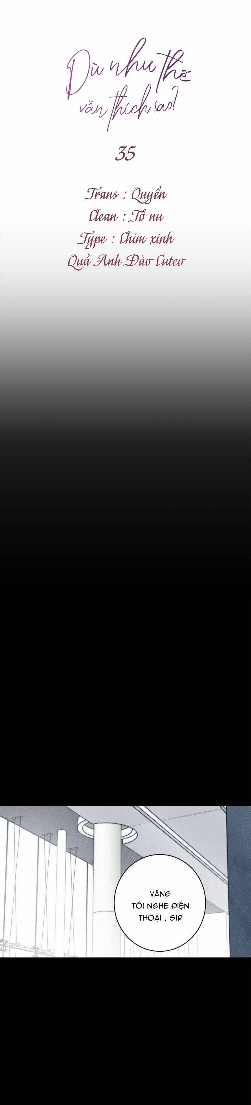 Dù Như Thế Vẫn Thích Sao 35 trang 0