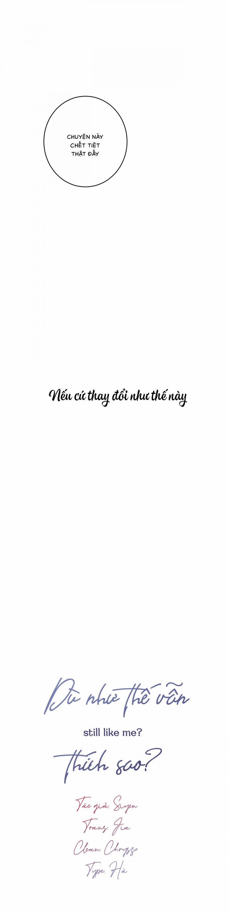 Dù Như Thế Vẫn Thích Sao 40 trang 14