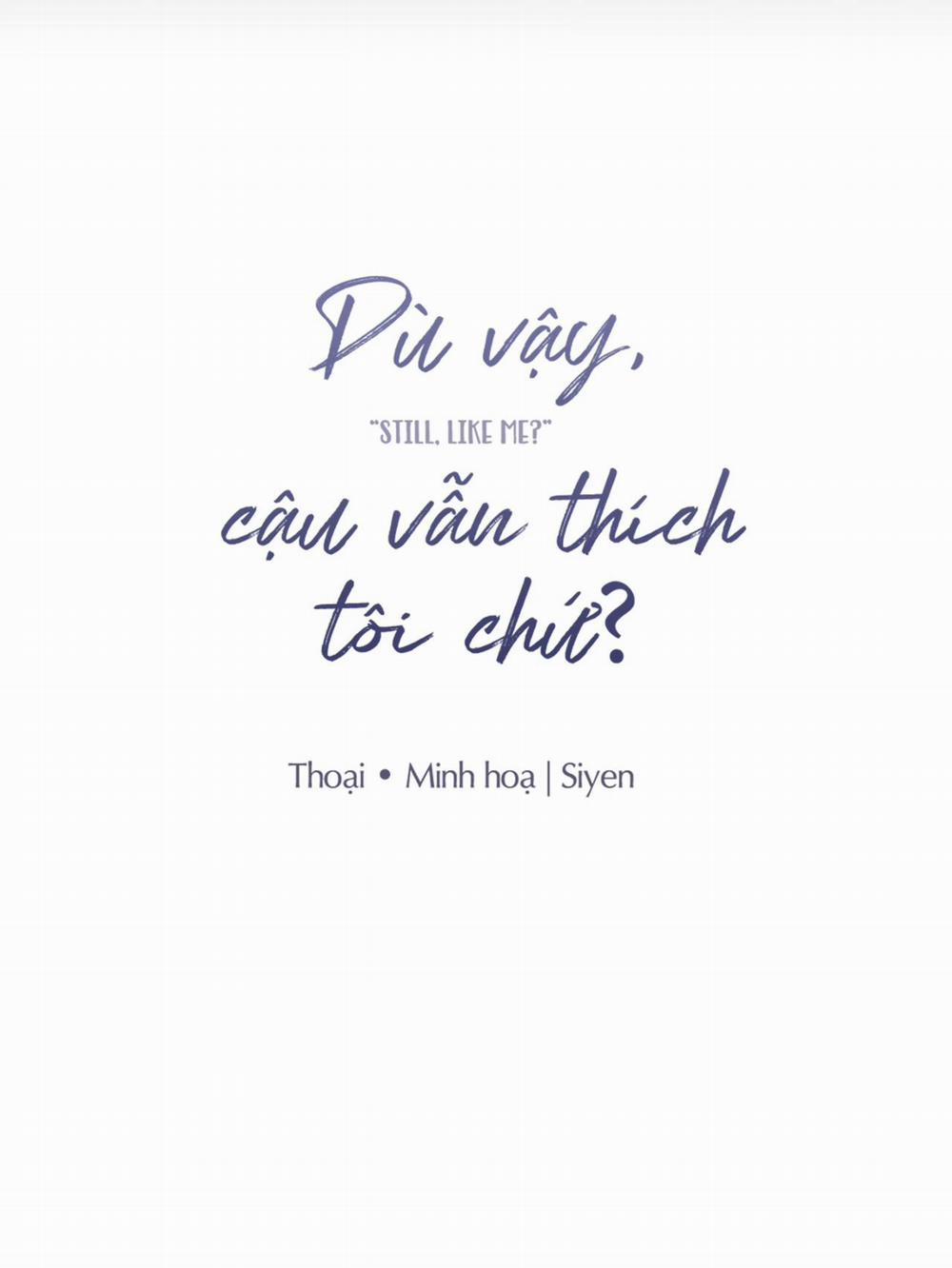 Dù vậy, cậu vẫn thích tôi chứ? 2 0 trang 28