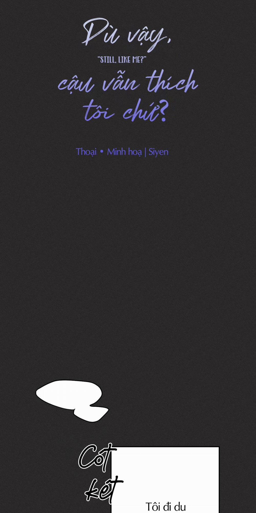 Dù vậy, cậu vẫn thích tôi chứ? 3 trang 41