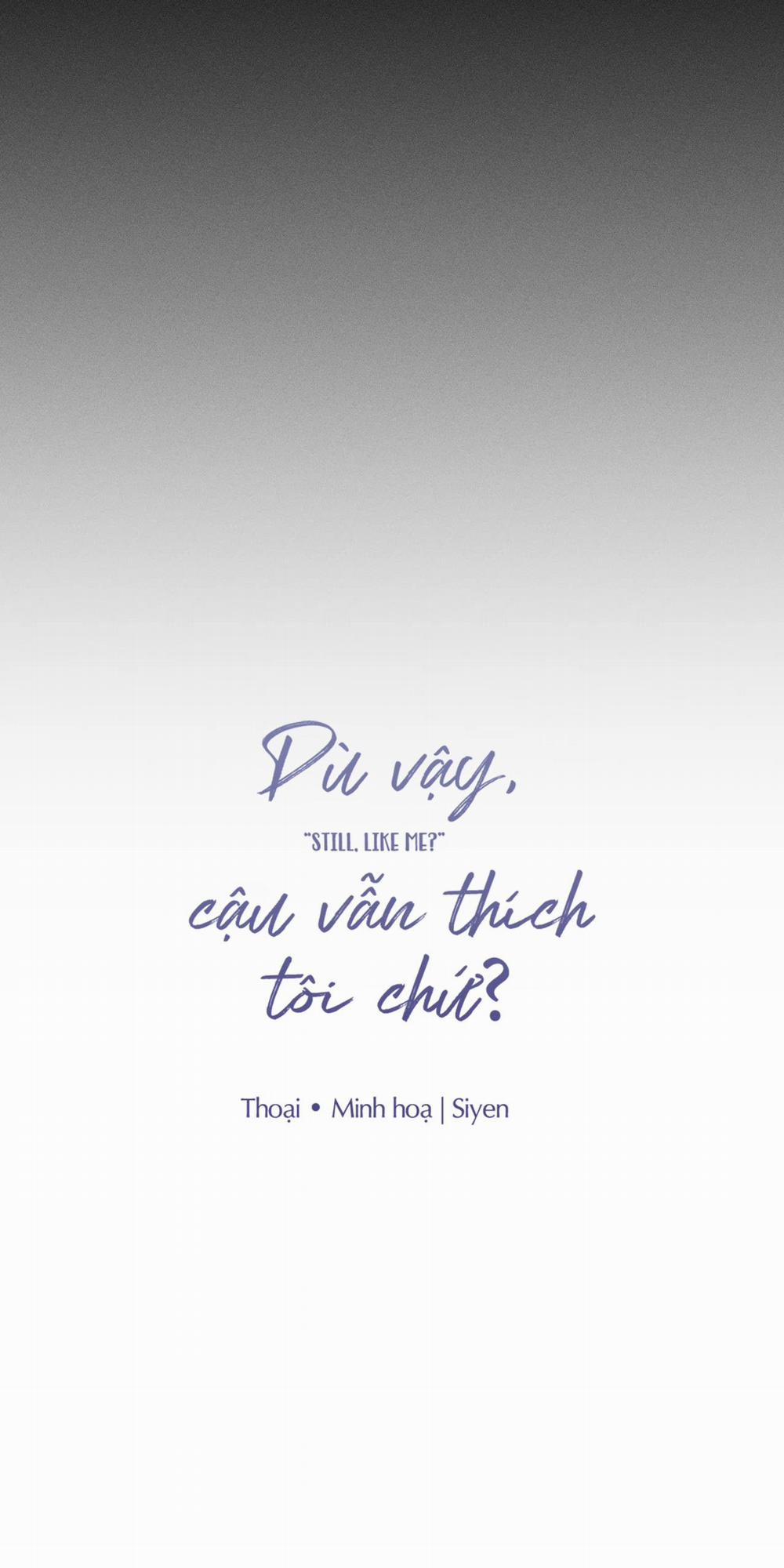 Dù vậy, cậu vẫn thích tôi chứ? 5 trang 15