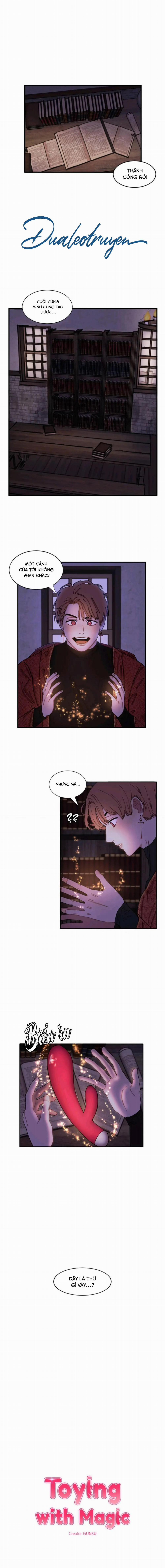 Đùa Giỡn Với Phép Thuật 1 trang 0