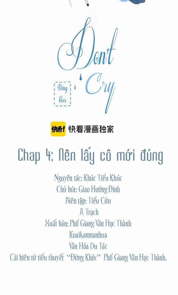Đừng Khóc 4 trang 1