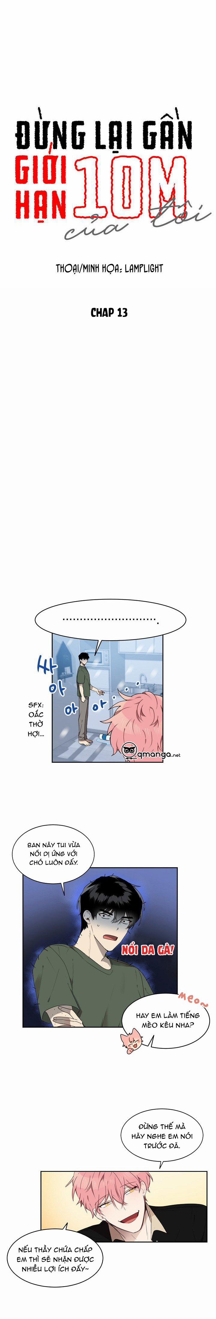 Đừng Lại Gần Giới Hạn 10m Của Tôi 13 trang 0