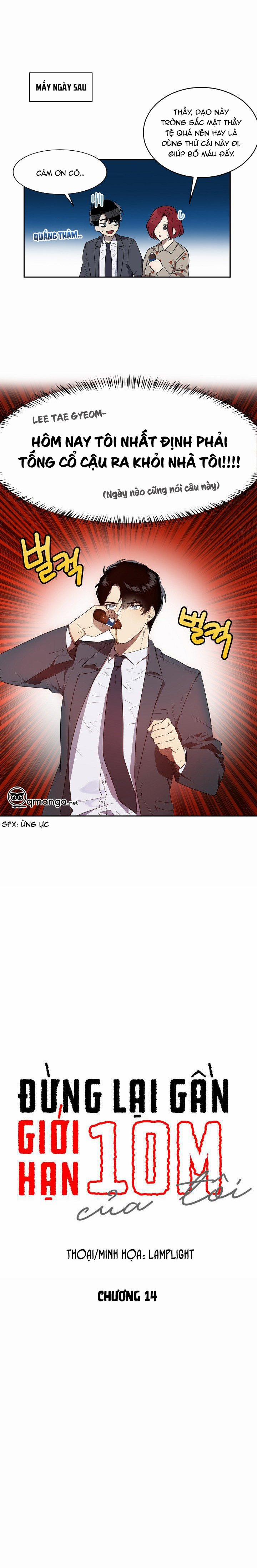 Đừng Lại Gần Giới Hạn 10m Của Tôi 14 trang 3