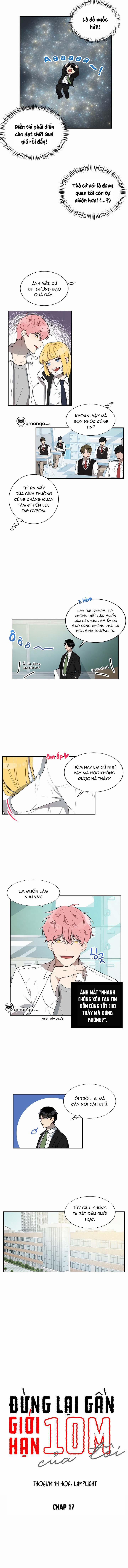 Đừng Lại Gần Giới Hạn 10m Của Tôi 17 trang 1