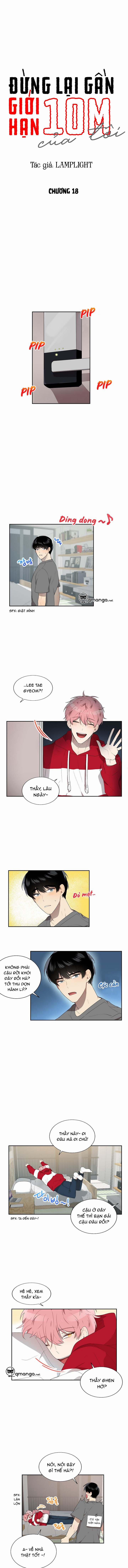 Đừng Lại Gần Giới Hạn 10m Của Tôi 18 trang 1