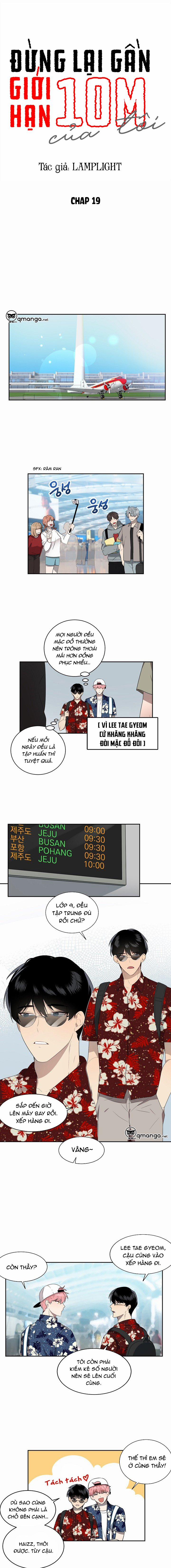 Đừng Lại Gần Giới Hạn 10m Của Tôi 19 trang 1