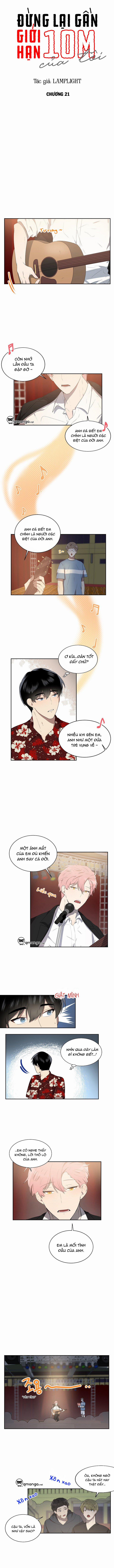 Đừng Lại Gần Giới Hạn 10m Của Tôi 21 trang 1