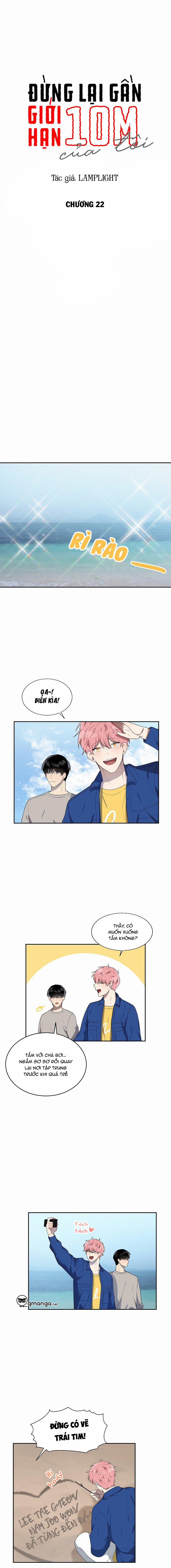 Đừng Lại Gần Giới Hạn 10m Của Tôi 22 trang 2