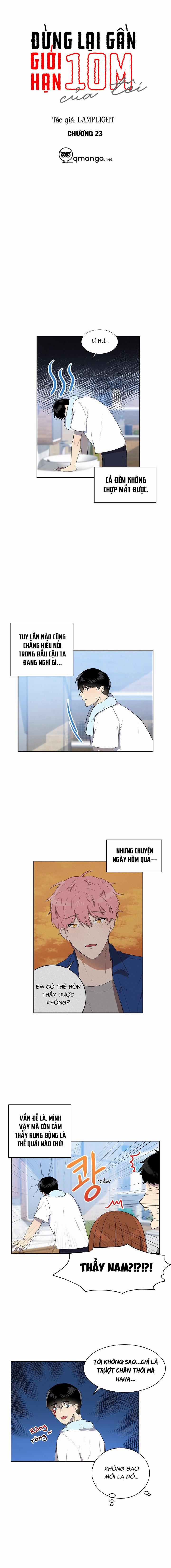 Đừng Lại Gần Giới Hạn 10m Của Tôi 23 trang 1