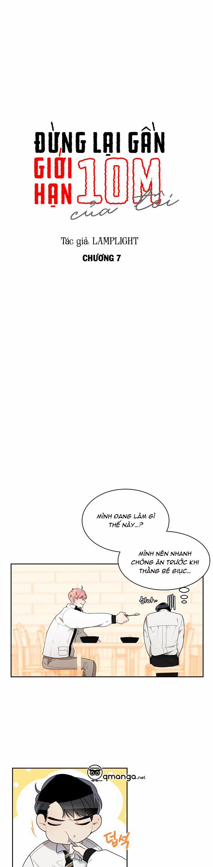 Đừng Lại Gần Giới Hạn 10m Của Tôi 7 trang 0