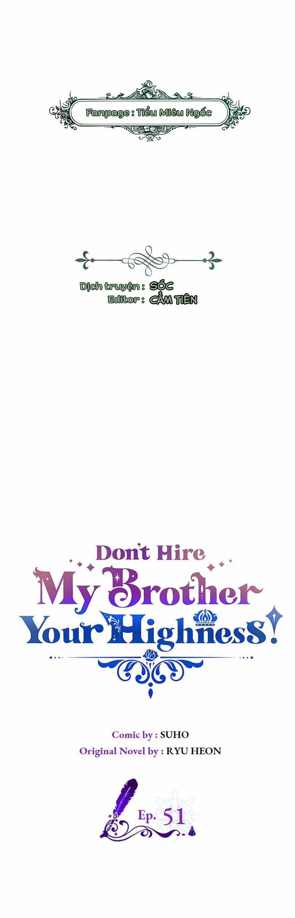 Đừng Lo Lắng, Anh Trai Của Em! 51 trang 0