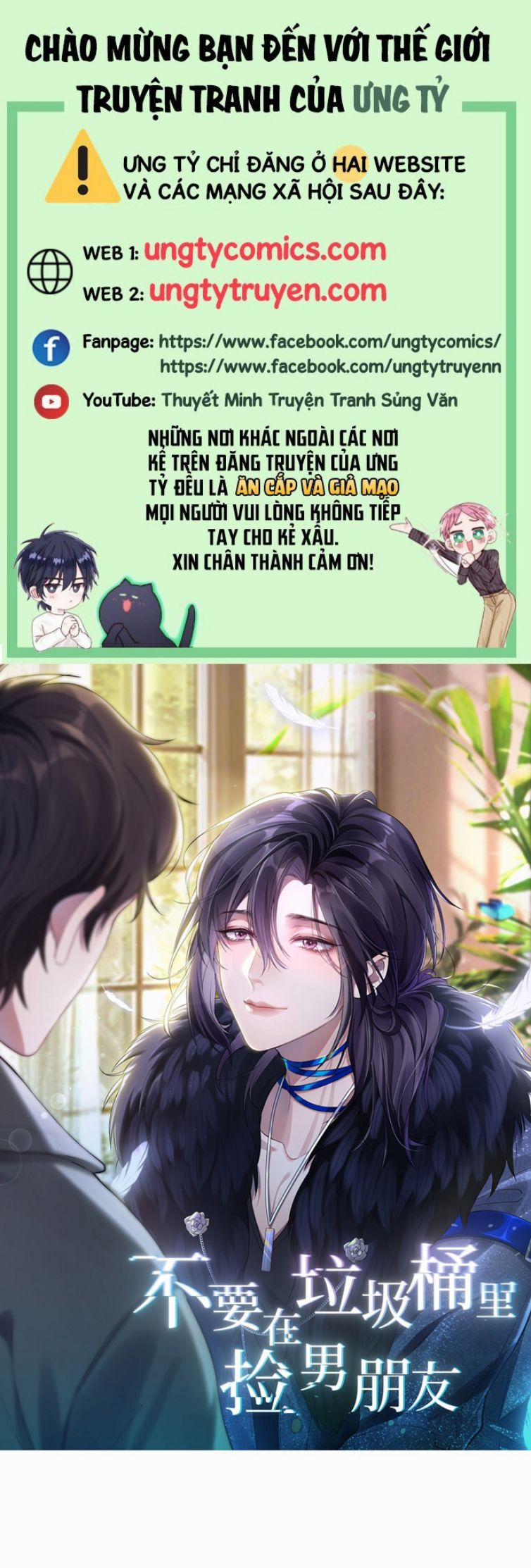 Đừng Nhặt Bạn Trai Trong Thùng Rác Văn Án trang 0