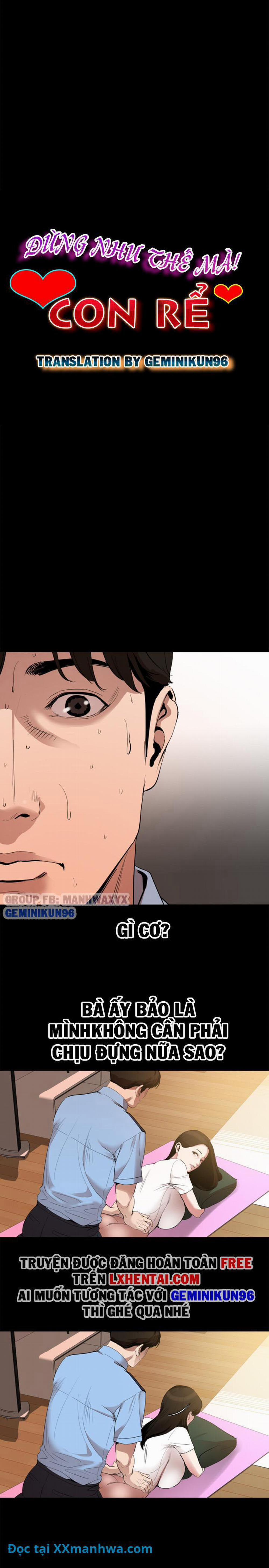 Đừng Như Thế Mà! Con Rể! 12 trang 1